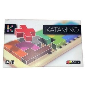 Gigamic Katamino Wooden Puzzle Game 3D Pentomino Logic Brain Teaser